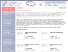 Tablet Screenshot of i-charm.com